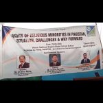 سکھر(بیورو چیف سید نصیر حسین۔ زیدی) پاکستان میں مذہبی اقلیتوں کے حقوق کے حوالے سے آئینی تحفظ موجود ہونے کے باوجود عملی سطح پر برابری،