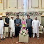 صفدر خان باغی نے گلوبل ٹائمز میڈیا یورپ کے چیف ایگزیکٹو اکرام الدین کے چھوٹے بھائی ڈاکٹر عبدالحق فاروقی کی شادی کے ولیمہ میں شرکت۔