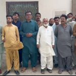 عمرکوٹ ( رپورٹ بیوروچیف ڈاکٹر ایم لال واگھانی) کنری کے صحافیوں کی جانب سے مغوی صحافی عظیم سیال کی بازیابی کے لیے احتجاجی مظاہرہ